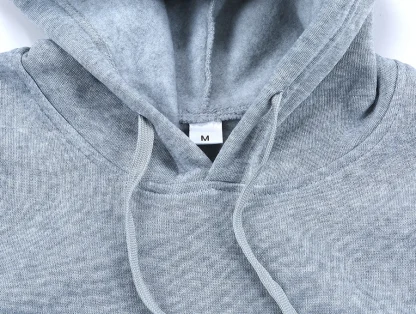 Color Block Hoodie Jacket with Pocket - Image 11
