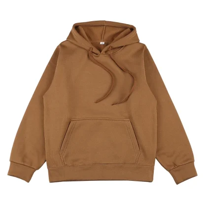 Color Block Hoodie Jacket with Pocket - Image 3