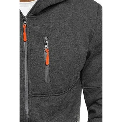Cozy Hoodie with Zippered Pocket - Image 5
