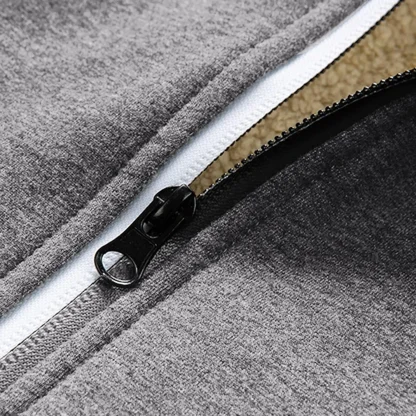 Full Zip Cozy Hoodie with Fleece Lined - Image 6