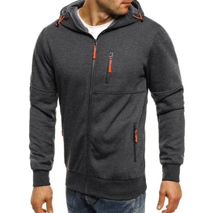 Cozy Hoodie with Zippered Pocket - Image 3