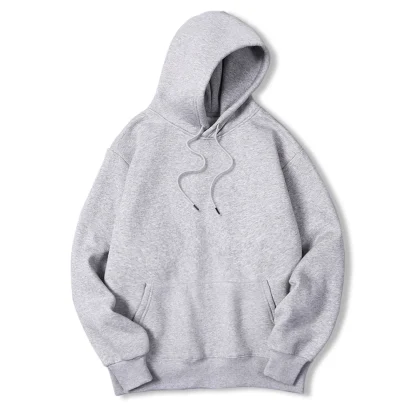 Drawstring Hooded Jacket with Pocket - Image 7