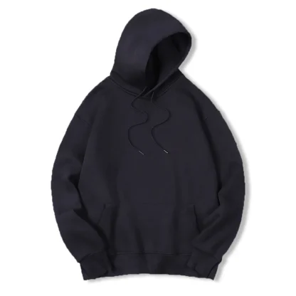 Drawstring Hooded Jacket with Pocket - Image 15