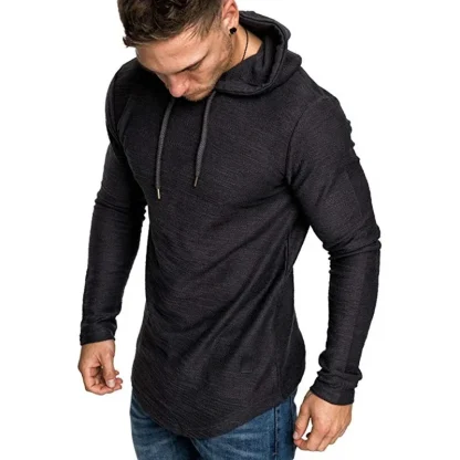 Lightweight Long Sleeve Men's Hoodie - Image 3