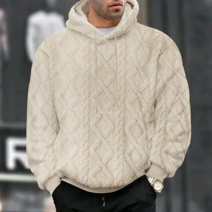 Cozy Pullover Jacket with Hood - Image 10
