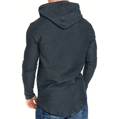 Lightweight Long Sleeve Men's Hoodie - Image 13