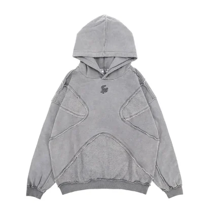 Streetwear Hoodie with Reverse Design - Image 2