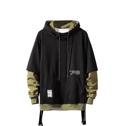 Fake Short Sleeve Hooded Jackets - Image 4