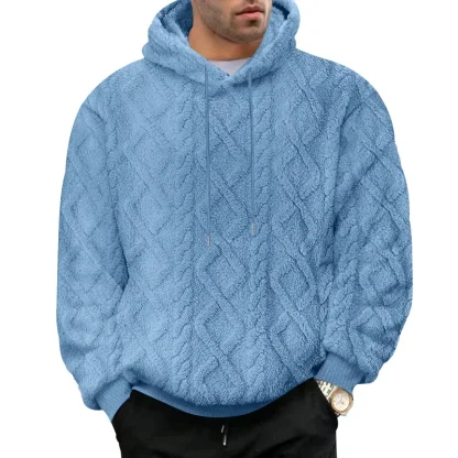 Cozy Pullover Jacket with Hood - Image 5