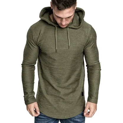 Lightweight Long Sleeve Men's Hoodie - Image 8