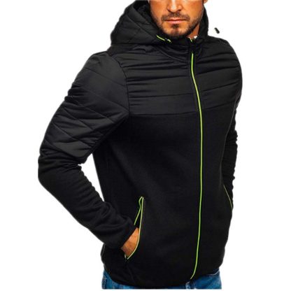 Warm Hoodie with Zip Up Front - Image 6