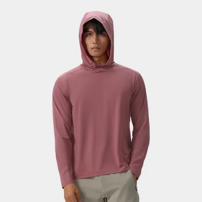 Elastic Lightweight Hoodie with Long Sleeve - Image 3