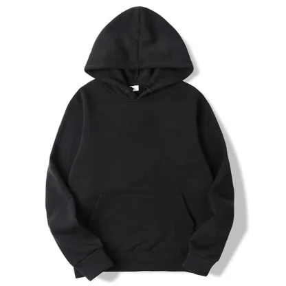 Solid Color Pullover Hoodie Jackets - Image 10