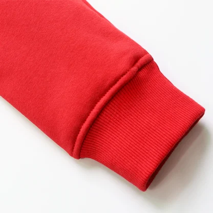 Oversized Hoodie with Color Block Design - Image 6