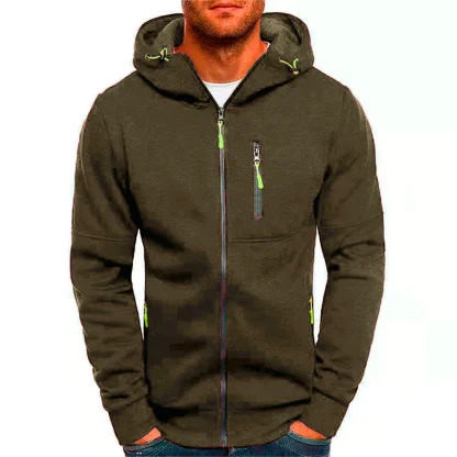 Cozy Hoodie with Zippered Pocket - Image 13