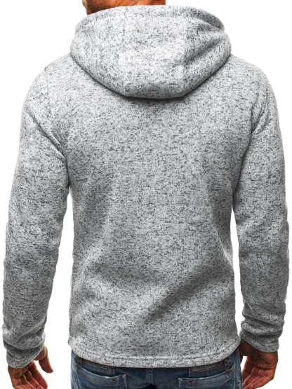 Warm Casual Zippered Hooded Jacket - Image 5