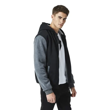 Thickened Warm Fleece Zip-Up Hoodie - Image 10