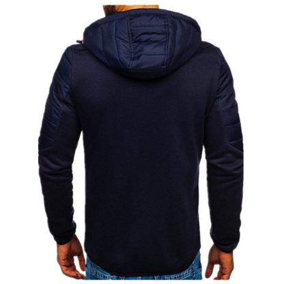 Warm Hoodie with Zip Up Front - Image 10