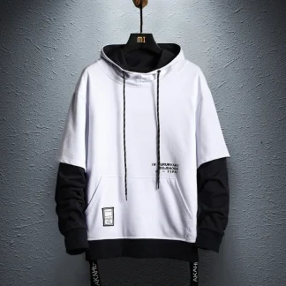 Fake Short Sleeve Hooded Jackets