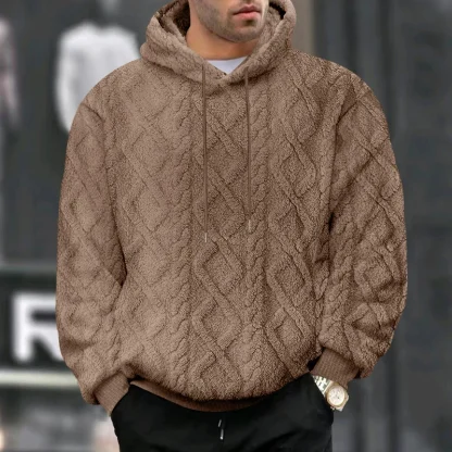 Cozy Pullover Jacket with Hood - Image 13