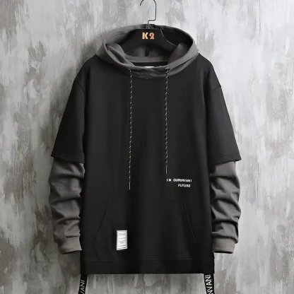 Fake Short Sleeve Hooded Jackets - Image 2