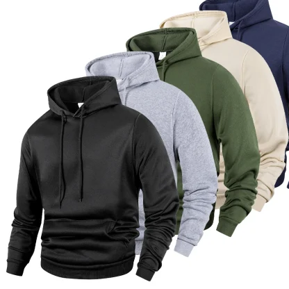 Casual Thicken Hoodies with Long Sleeve - Image 2