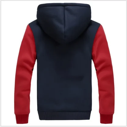 Thickened Warm Fleece Zip-Up Hoodie - Image 14