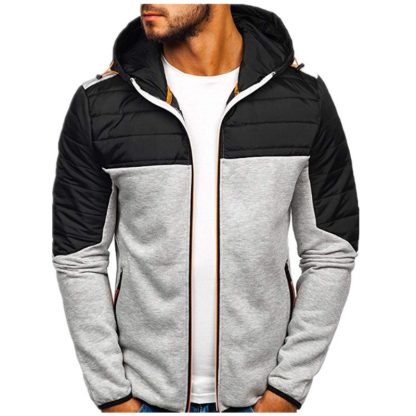 Warm Hoodie with Zip Up Front - Image 7