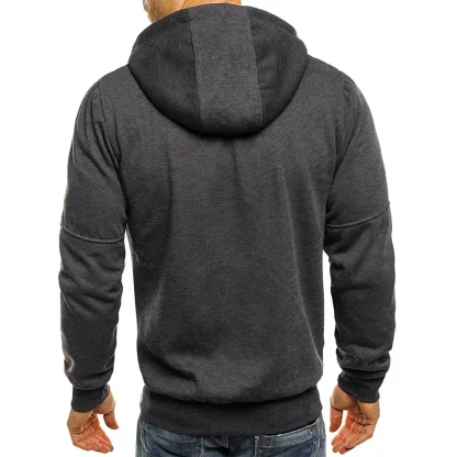 Cozy Hoodie with Zippered Pocket - Image 4