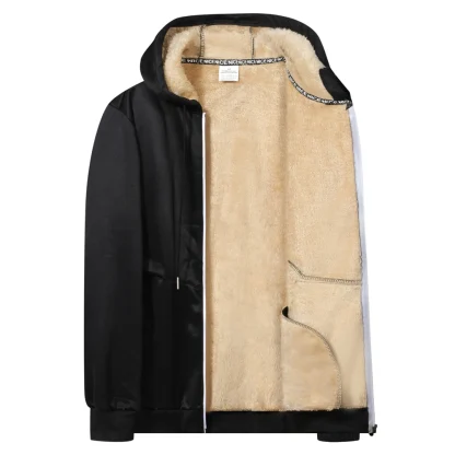 Full Zip Cozy Hoodie with Fleece Lined - Image 11