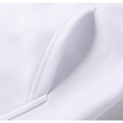 Casual Plain Color Hooded Jacket - Image 14