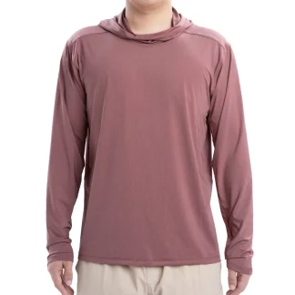 Elastic Lightweight Hoodie with Long Sleeve