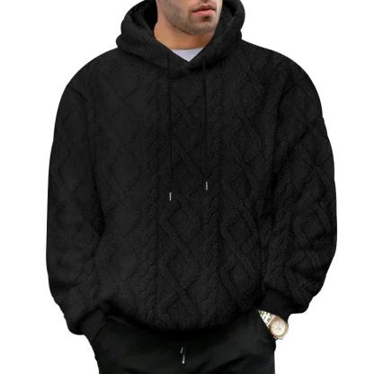 Cozy Pullover Jacket with Hood - Image 3