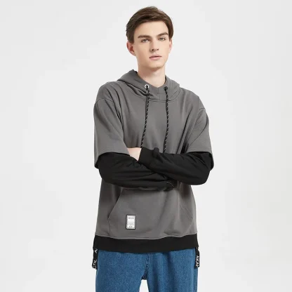 Fake Short Sleeve Hooded Jackets - Image 7