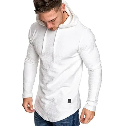 Lightweight Long Sleeve Men's Hoodie - Image 4