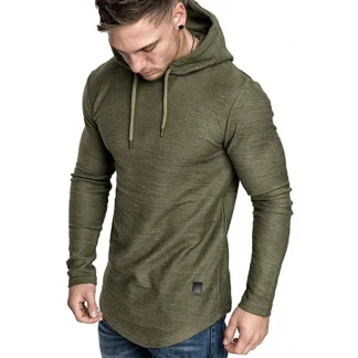 Lightweight Long Sleeve Men's Hoodie