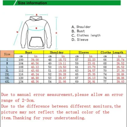 Fleece Warm Men's Hoodie with Drawstring - Image 6