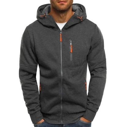 Cozy Hoodie with Zippered Pocket - Image 2