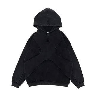 Streetwear Hoodie with Reverse Design